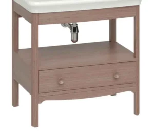 Burlington Guild Floor Standing Vanity 850mm Dark Oak