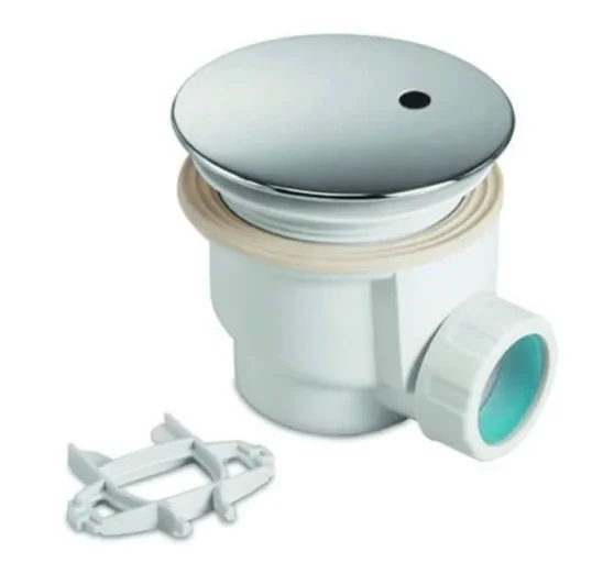 Burlington High Flow Shower Waste Chrome product image - Image 1