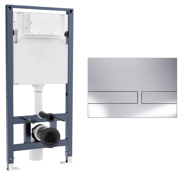 Crosswater Venue Frame Set 5 Chrome