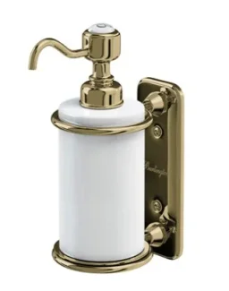Burlington Single Soap Dispenser Gold product image - Image 1