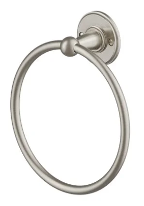 Burlington Towel Ring Brushed Nickel