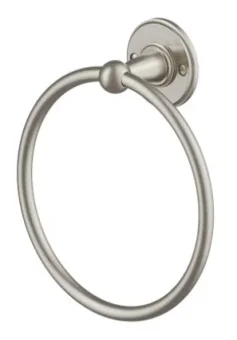 Burlington Towel Ring Brushed Nickel product image - Image 1