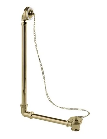 Burlington Exposed Bath Overf P & Chain -gold