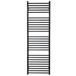 Jis Beacon 520 1650 X 520mm Radiator For Electric Heating Black Stainless Steel
