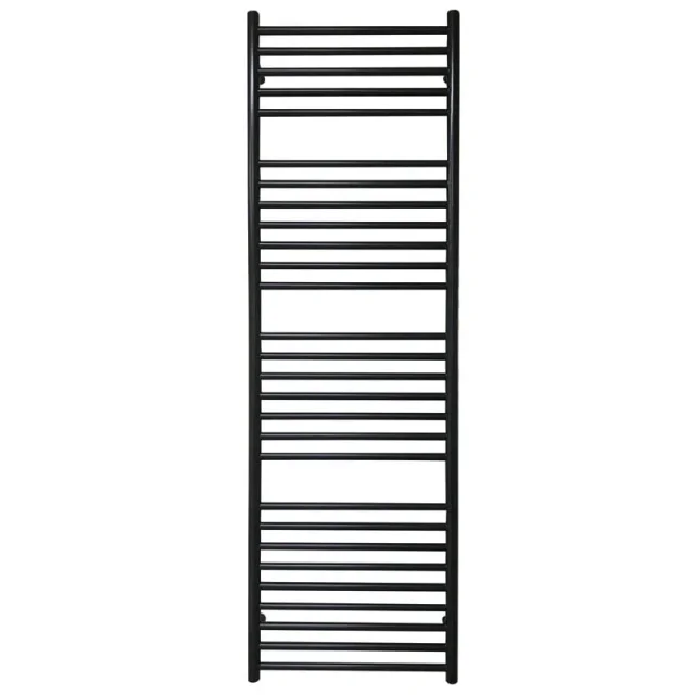 Jis Beacon 520 1650 X 520mm Radiator For Electric Heating Black Stainless Steel detail view - Image 1