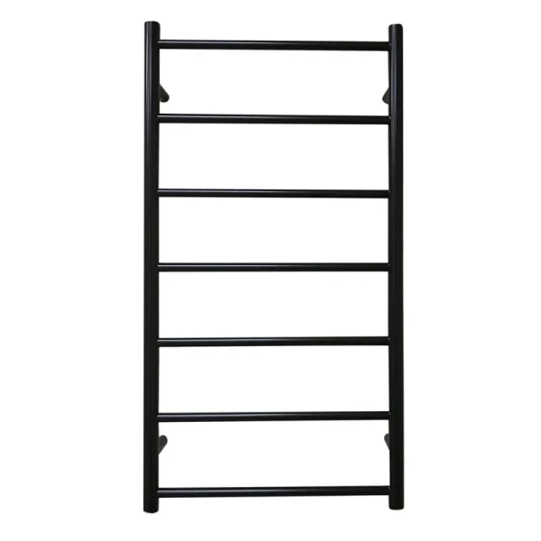 Jis Pevensey 975 X 520mm Radiator For Electric Heating Black Stainless Steel