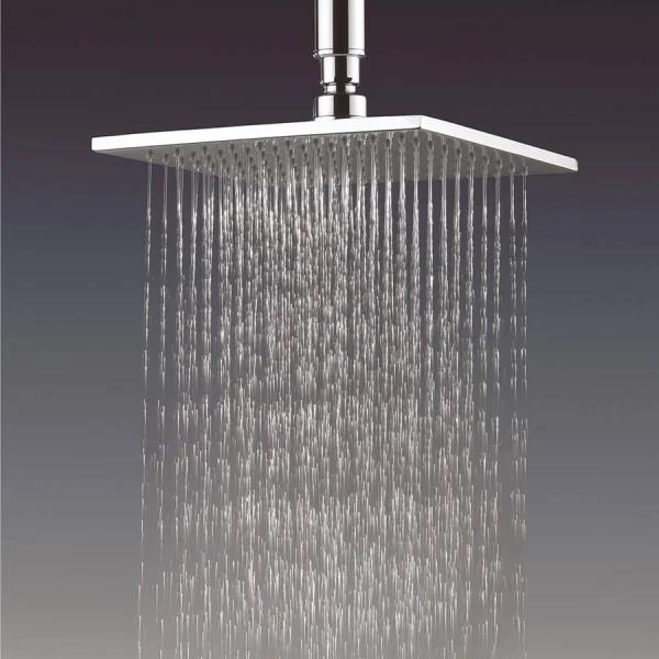 Crosswater Zion Shower Head 200mm Brushed Nickel