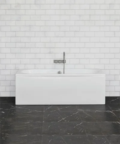 Crosswater Verge Double Ended Acrylic Bath 1800 x 750mm detail view - Image 4