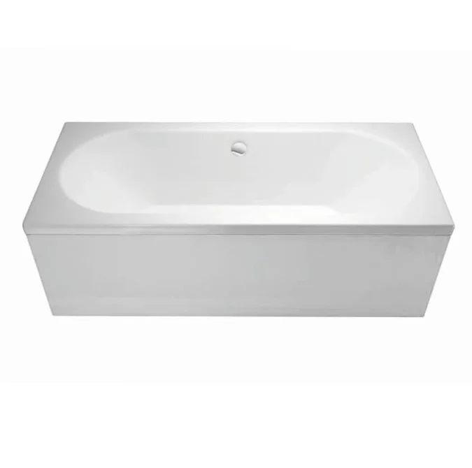 Crosswater Verge Double Ended Acrylic Bath 1800 x 750mm detail view - Image 5