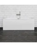 Crosswater Verge Double Ended Bath 1800 x 750mm White