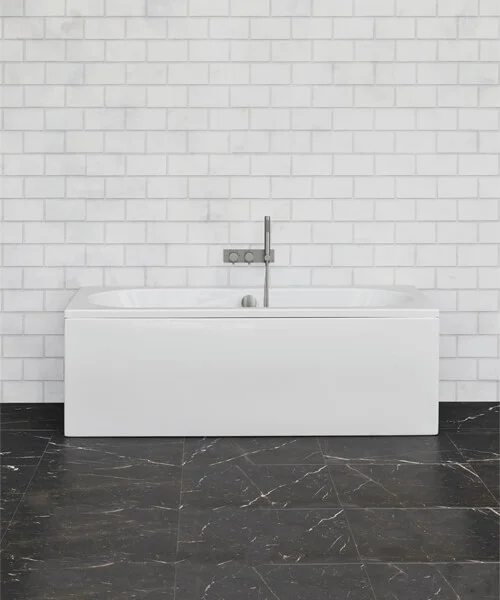 Crosswater Verge Double Ended Acrylic Bath 1700 x 800mm