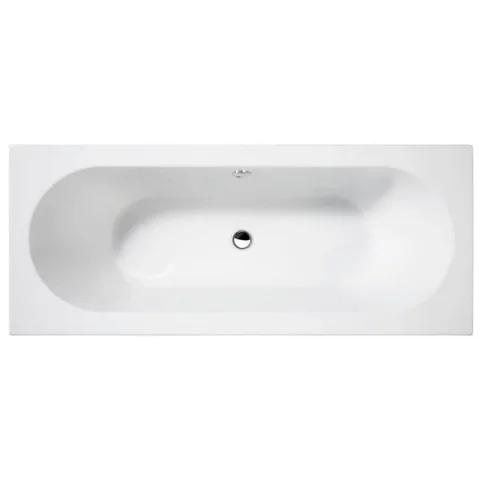 Crosswater Verge Double Ended Acrylic Bath 1700 x 750mm detail view - Image 4