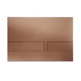 Crosswater Venue Flush Plate Brushed Bronze detail view - Image 2