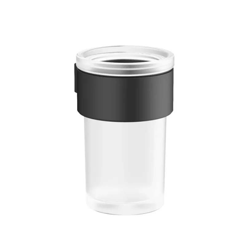 Crosswater Velo Tumbler Holder Matt Black detail view - Image 1