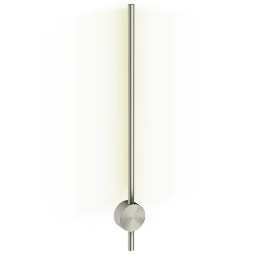 Crosswater Tranquil Pillar Light - Chrome detail view - Image 1