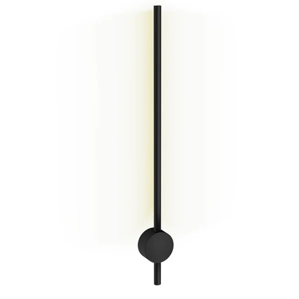 Crosswater Tranquil Pillar Light - Matt Black