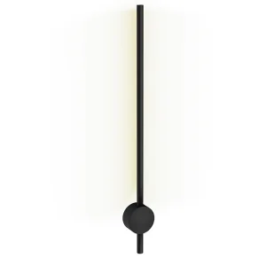 Crosswater Tranquil Pillar Light - Matt Black