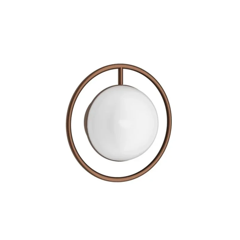Crosswater Tranquil Wall Light - Brushed Bronze detail view - Image 1