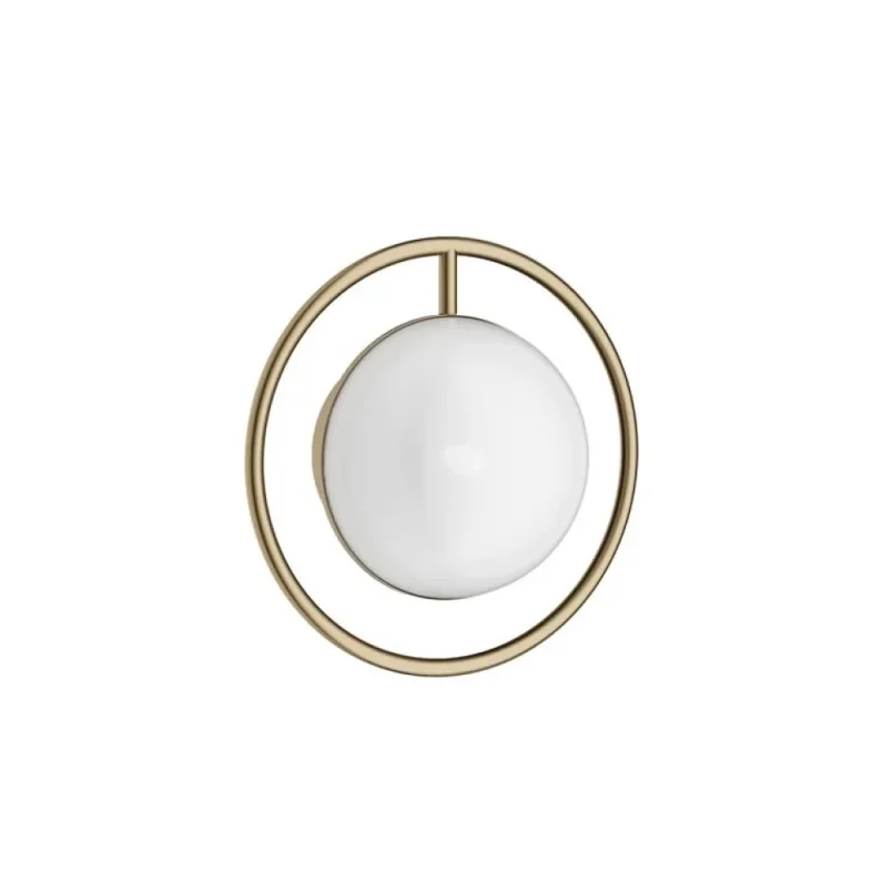 Crosswater Tranquil Wall Light Brushed Brass detail view - Image 1
