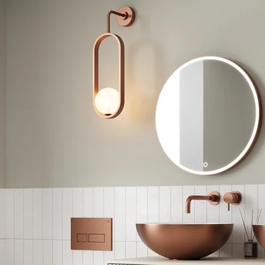 Crosswater Tranquil Pendant Light - Brushed Bronze detail view - Image 2