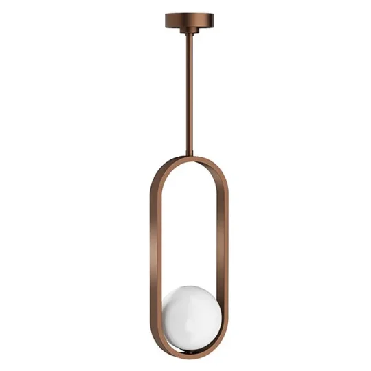 Crosswater Tranquil Pendant Light - Brushed Bronze detail view - Image 1