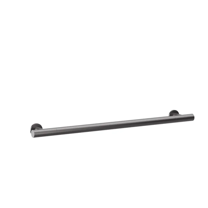 Crosswater Straight Grab Bar 800mm Slate detail view - Image 1
