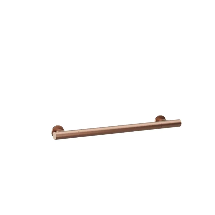 Crosswater Straight Grab Bar 600mm Brushed Bronze detail view - Image 1