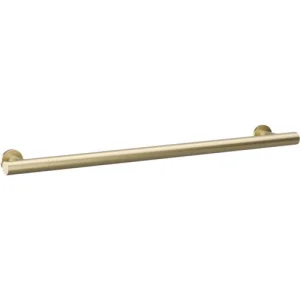 Crosswater Straight Grab Bar 800mm Brushed Brass