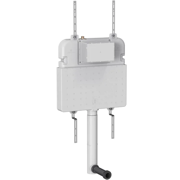 Crosswater Slimline Dual Flush Concealed Cistern (with Discharge Pipe & Installation Kit)