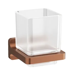 Crosswater Rotar Tumbler Holder Brushed Bronze