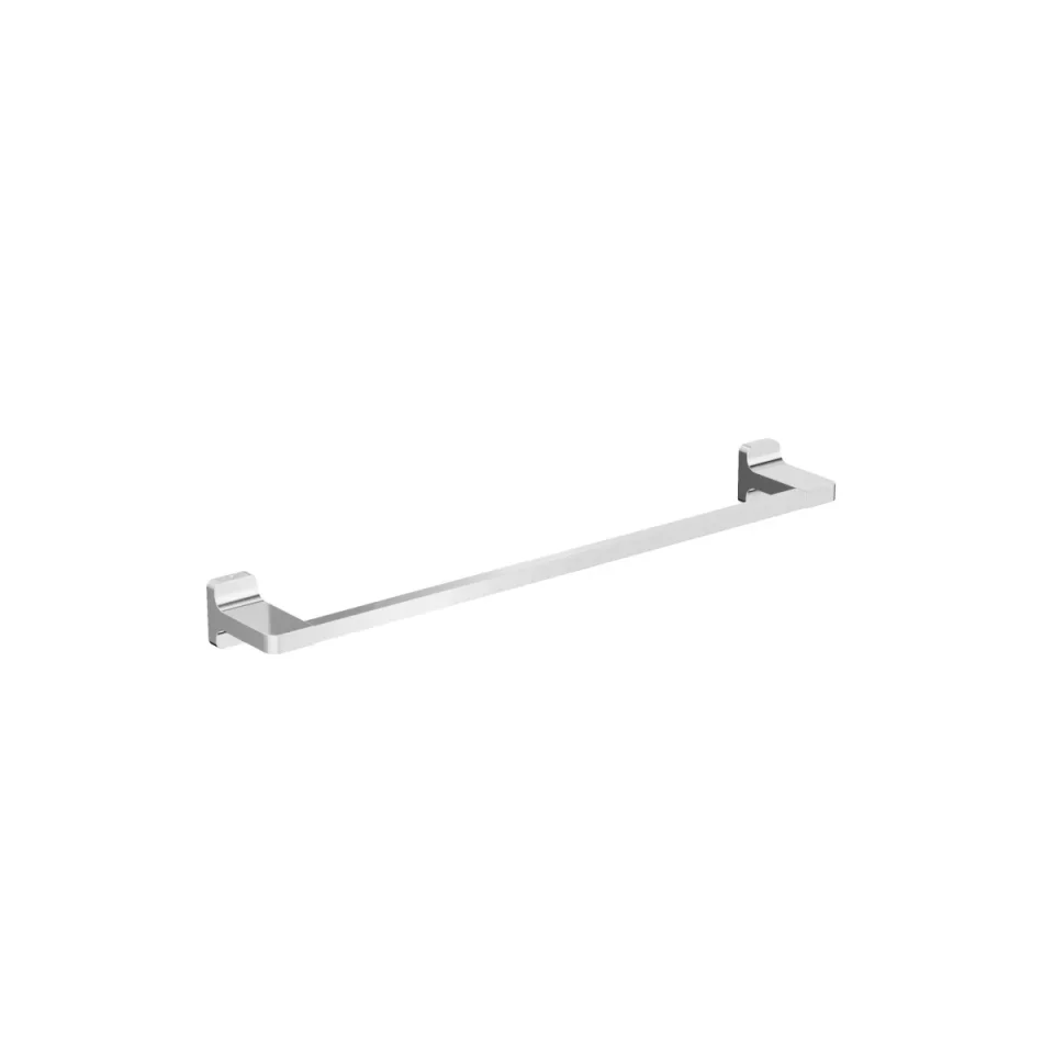 Crosswater Rotar Towel Rail 450mm Chrome detail view - Image 1