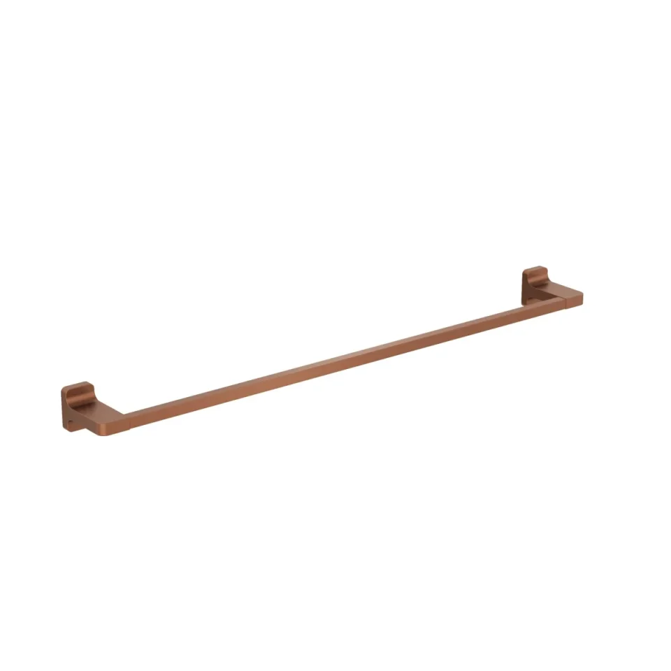 Crosswater Rotar Towel Rail 600mm Brushed Bronze detail view - Image 1