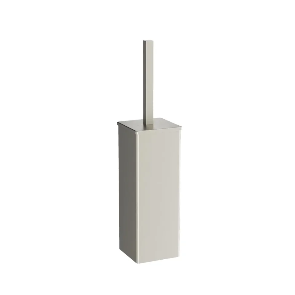 Crosswater Rotar Toilet Brush Holder Brushed Nickel detail view - Image 1