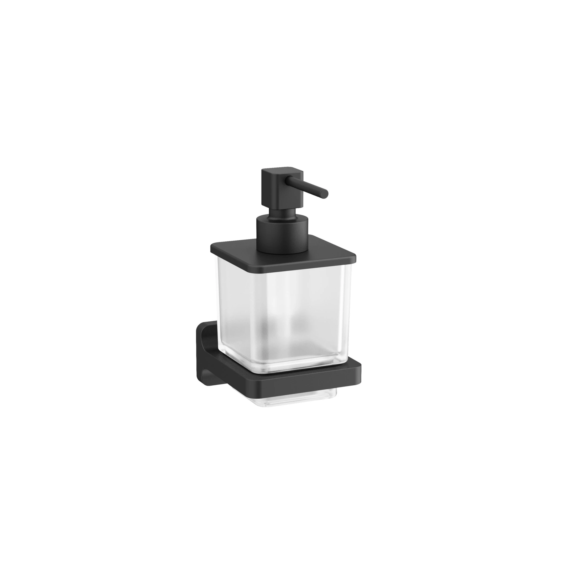 Crosswater Rotar Soap Dispenser Matt Black