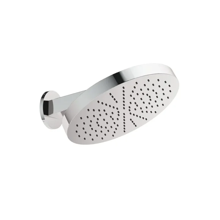 Crosswater Revive Stainless Steel Shower Head Wall Mounted 300 X 300 Chrome detail view - Image 1