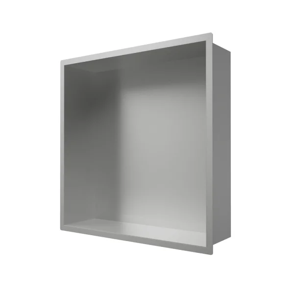Crosswater Niches 305 X 305mm Brushed Stainless
