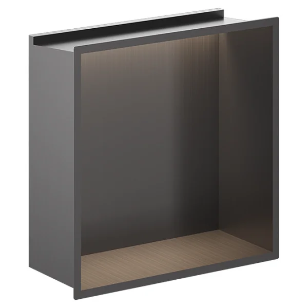 Crosswater Niches 305 X 305mm With Led Light Strip Slate