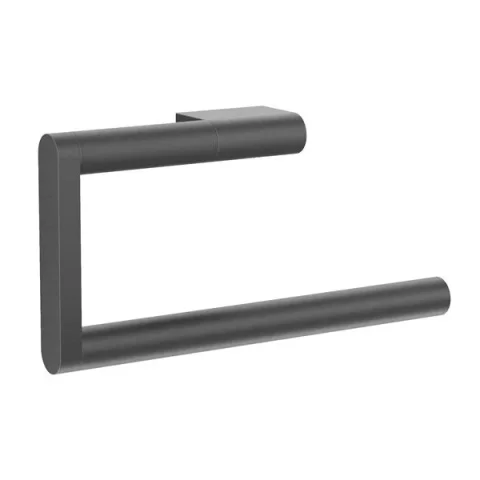 Crosswater Mpro Towel Ring Slate detail view - Image 1