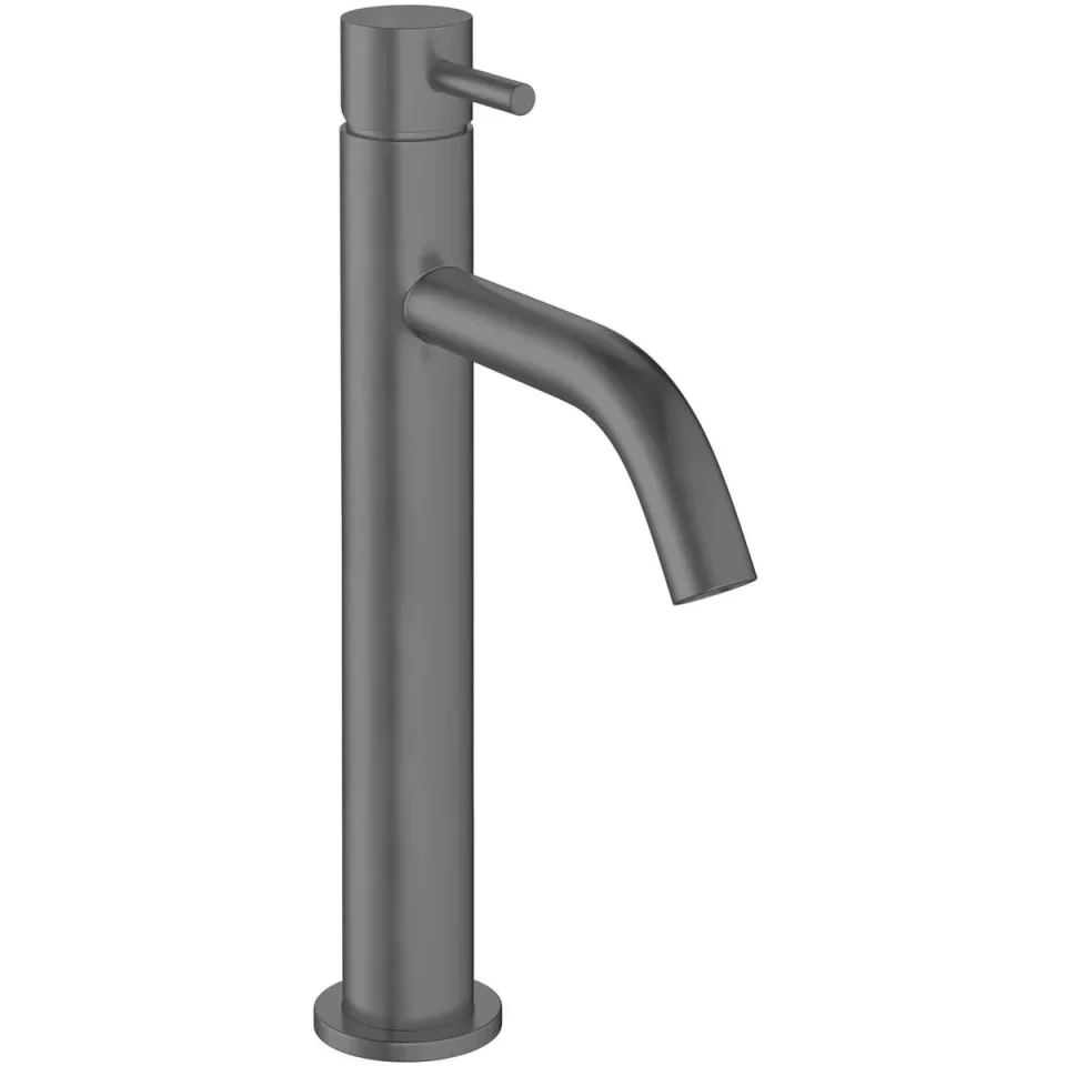 Crosswater MPRO Tall Basin Monobloc Slate detail view - Image 1