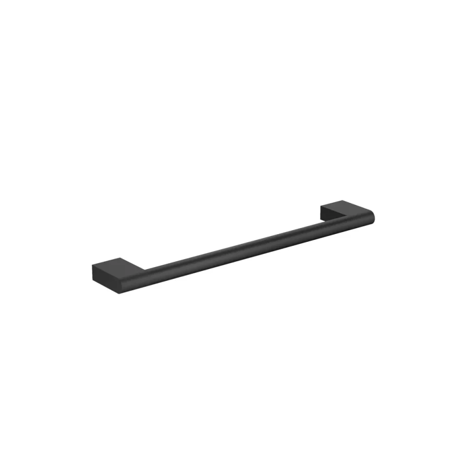 Crosswater MPRO Towel Rail 450mm Matt Black detail view - Image 1