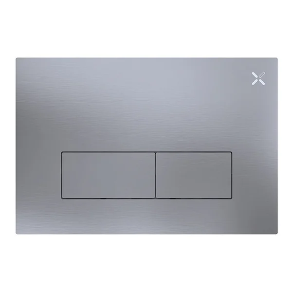 Crosswater Mpro Stainless Steel Flush Plate Brushed Stainless