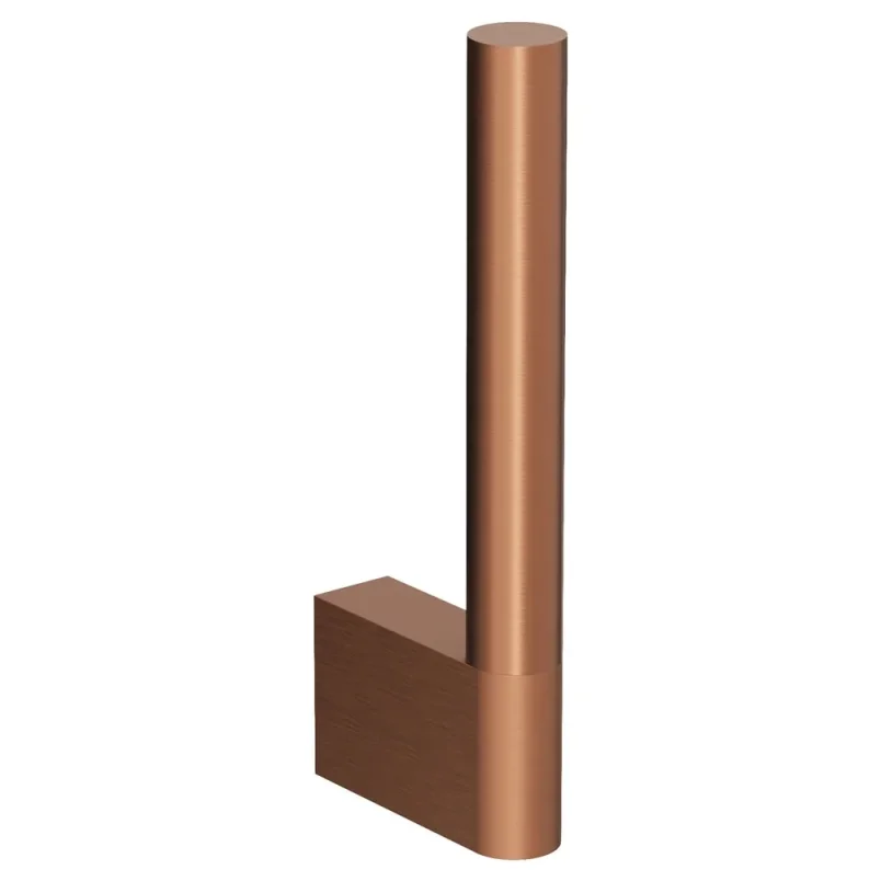 Crosswater MPRO Spare Toilet Roll Holder Brushed Bronze detail view - Image 1