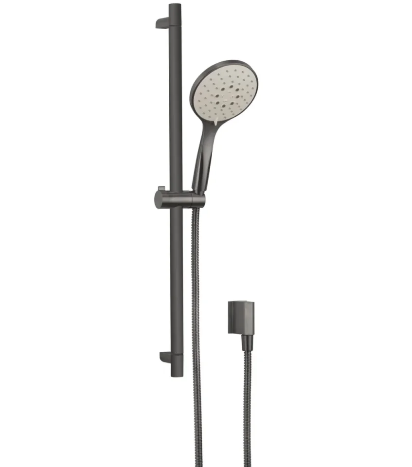 Crosswater MPRO Shower Kit Slate detail view - Image 1