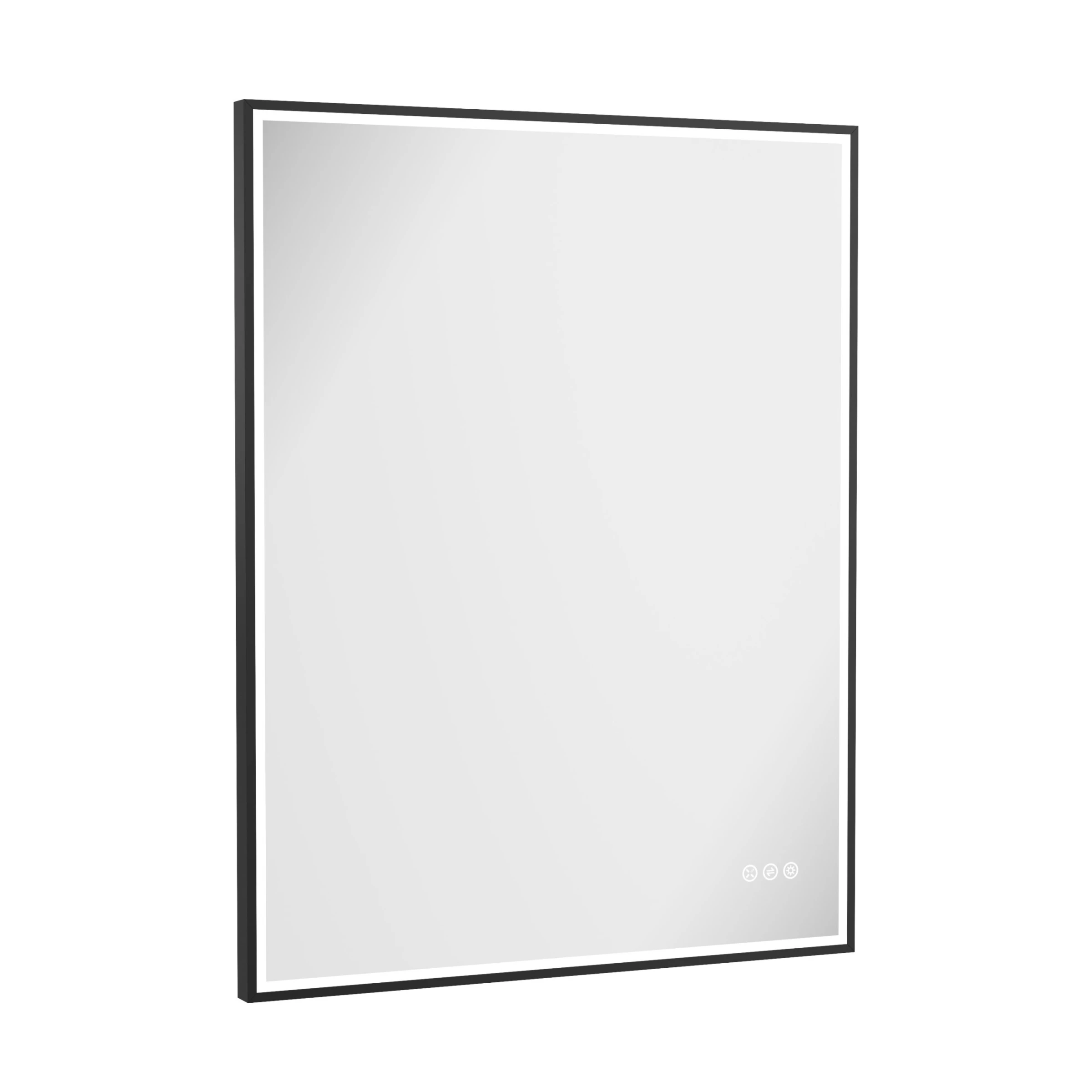 Crosswater MPRO Lit Mirror 700 x 900mm Matt Black