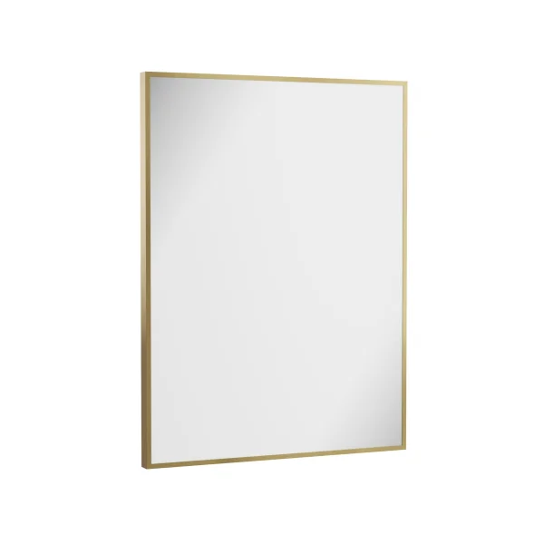 Crosswater MPRO Non-Illuminated Mirror 600 x 800mm Brushed Brass