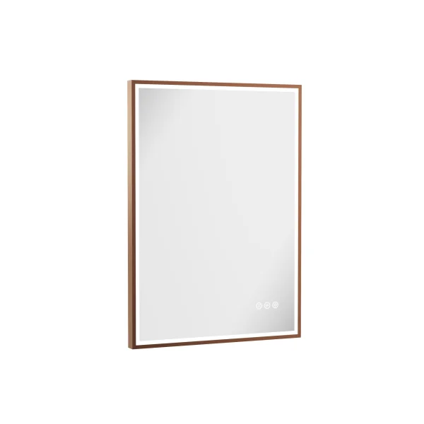 Crosswater MPRO Lit Mirror 500 x 700mm Brushed Bronze
