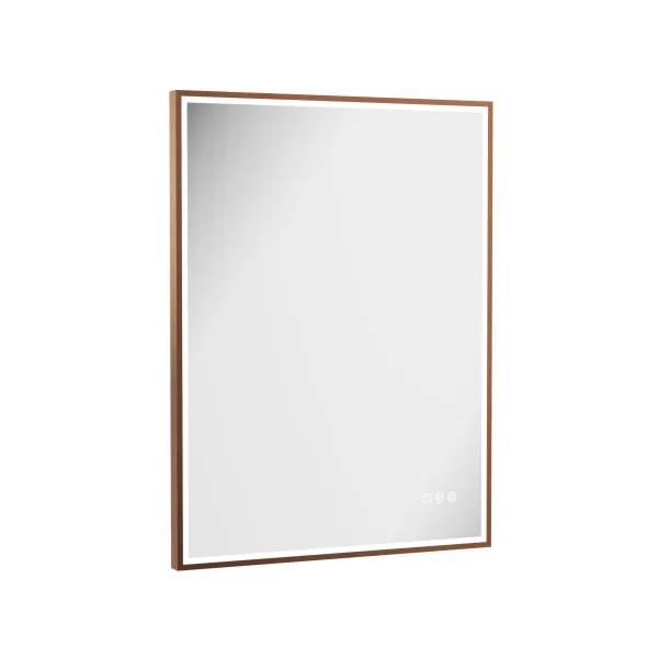 Crosswater MPRO Lit Mirror 600 x 800mm Brushed Bronze