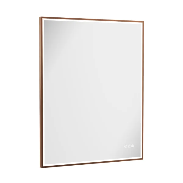 Crosswater MPRO Lit Mirror 700 x 900mm Brushed Bronze