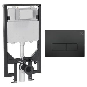 Crosswater Mpro Cistern Set 1 Matt Black