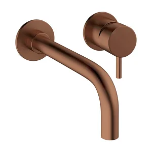 Crosswater MPRO Basin 2 Hole Set Brushed Bronze